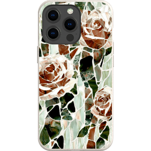 Stepping Green Phone Case Mosaic Rose Bio Case