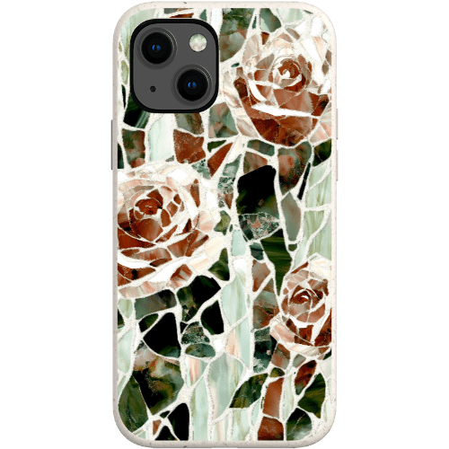 Stepping Green Phone Case Mosaic Rose Bio Case