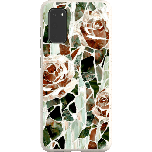 Stepping Green Phone Case Mosaic Rose Bio Case
