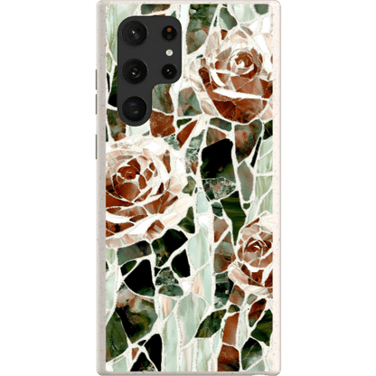 Stepping Green Phone Case Mosaic Rose Bio Case