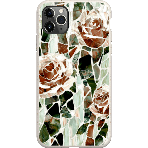 Stepping Green Phone Case Mosaic Rose Bio Case