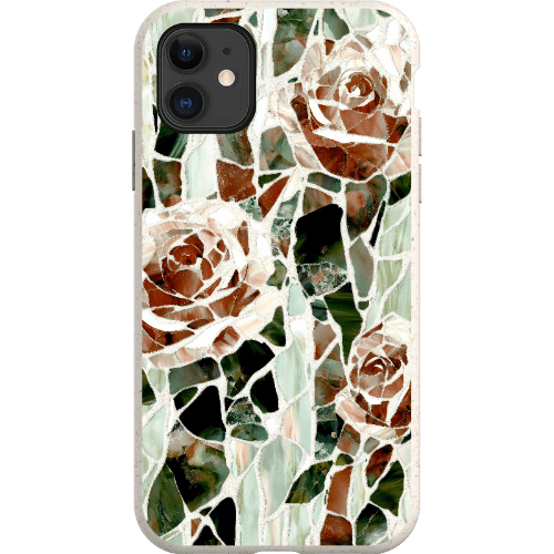 Stepping Green Phone Case Mosaic Rose Bio Case