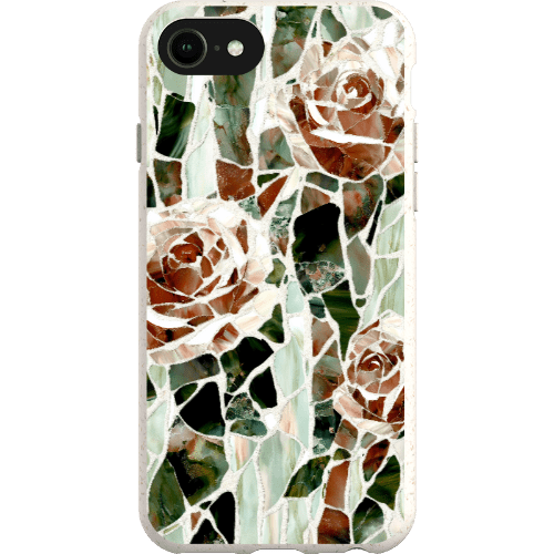 Stepping Green Phone Case Mosaic Rose Bio Case
