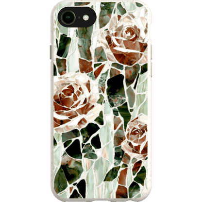 Stepping Green Phone Case Mosaic Rose Bio Case