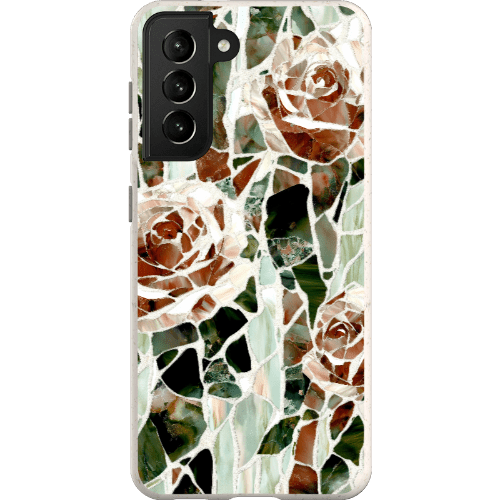 Stepping Green Phone Case Mosaic Rose Bio Case