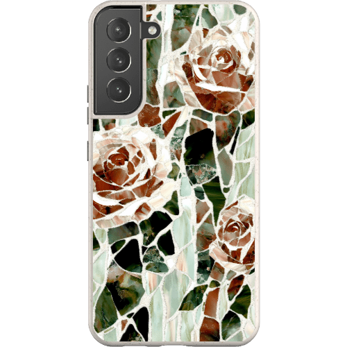 Stepping Green Phone Case Mosaic Rose Bio Case
