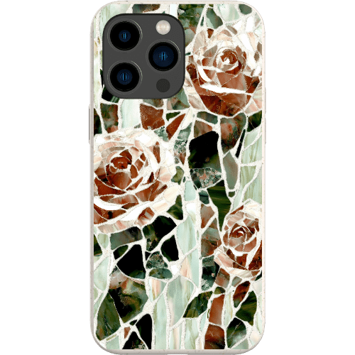 Stepping Green Phone Case Mosaic Rose Bio Case