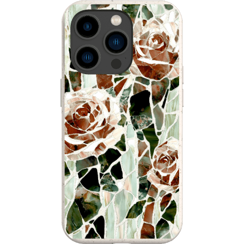 Stepping Green Phone Case Mosaic Rose Bio Case