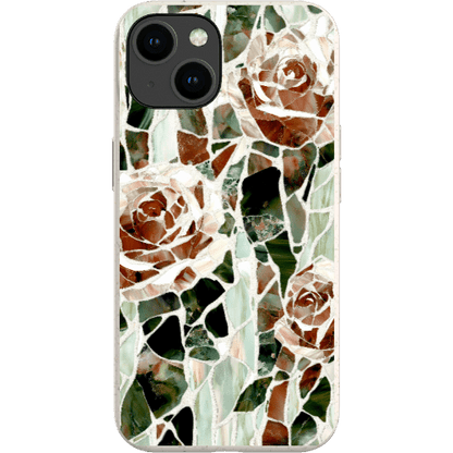 Stepping Green Phone Case Mosaic Rose Bio Case