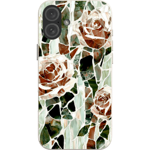 Stepping Green Phone Case Mosaic Rose Bio Case