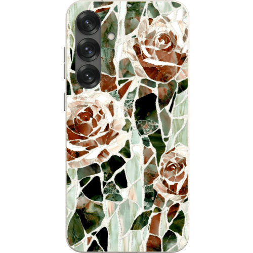 Stepping Green Phone Case Mosaic Rose Bio Case