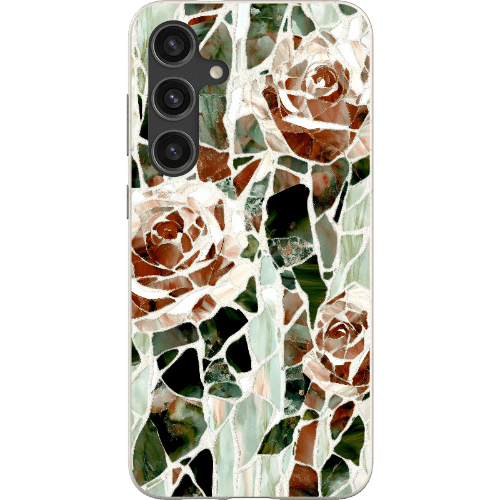 Stepping Green Phone Case Mosaic Rose Bio Case