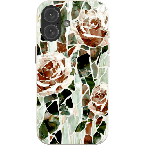 Stepping Green Phone Case Mosaic Rose Bio Case