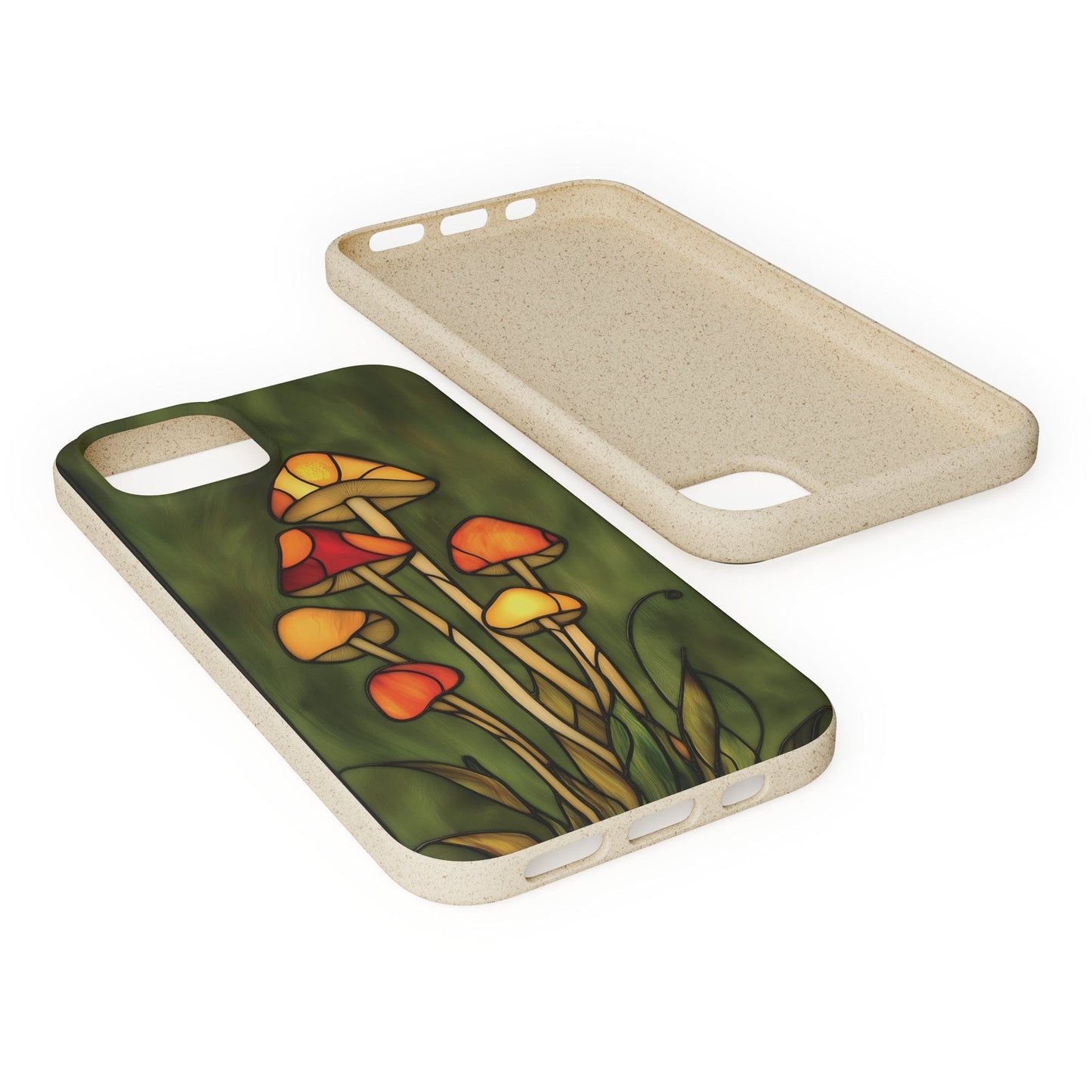 Stepping Green Phone Case Mushroom Bio Case