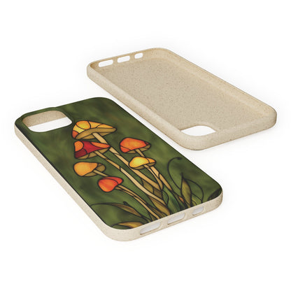 Stepping Green Phone Case Mushroom Bio Case