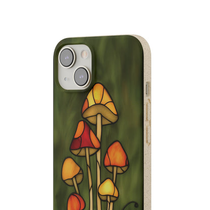 Stepping Green Phone Case Mushroom Bio Case