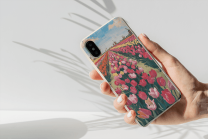Stepping Green Phone Case Painted Tulip 2 Bio Case