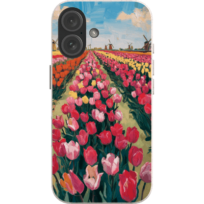Stepping Green Phone Case Painted Tulip 2 Bio Case