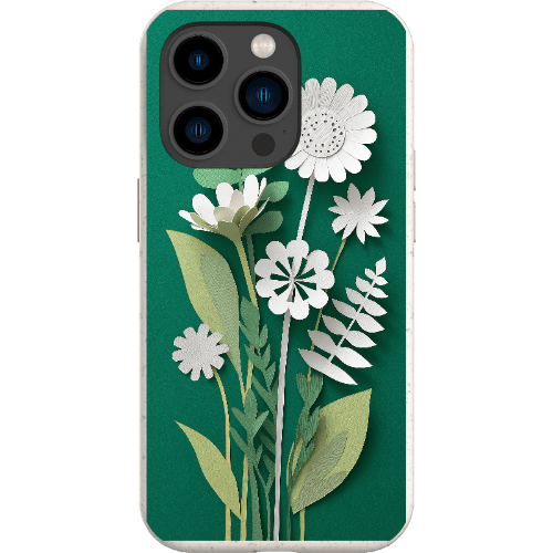 Stepping Green Phone Case Paper Cut Foral Bio Case