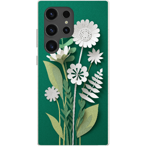 Stepping Green Phone Case Paper Cut Foral Bio Case
