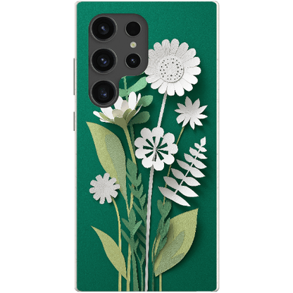 Stepping Green Phone Case Paper Cut Foral Bio Case