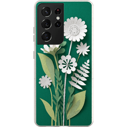 Stepping Green Phone Case Paper Cut Foral Bio Case