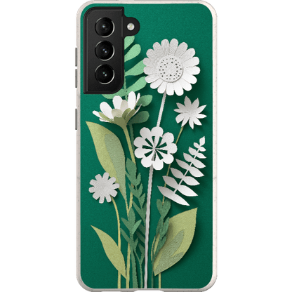 Stepping Green Phone Case Paper Cut Foral Bio Case