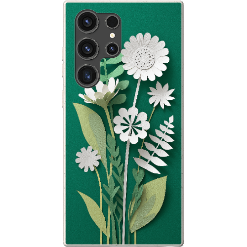 Stepping Green Phone Case Paper Cut Foral Bio Case