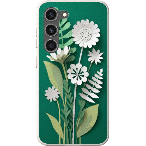 Stepping Green Phone Case Paper Cut Foral Bio Case