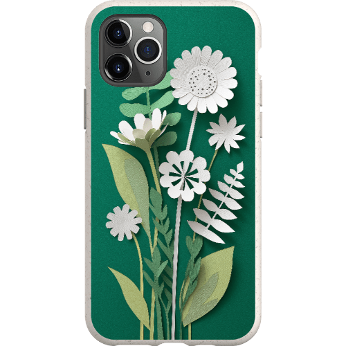 Stepping Green Phone Case Paper Cut Foral Bio Case
