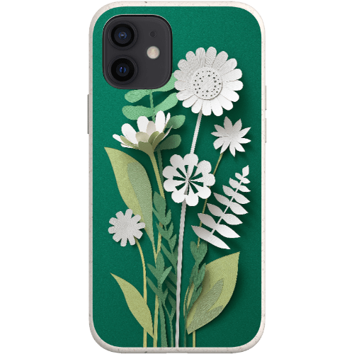 Stepping Green Phone Case Paper Cut Foral Bio Case