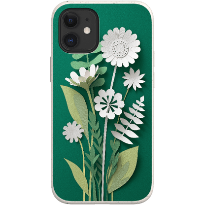 Stepping Green Phone Case Paper Cut Foral Bio Case
