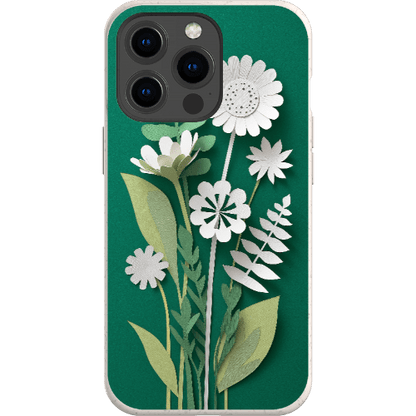 Stepping Green Phone Case Paper Cut Foral Bio Case
