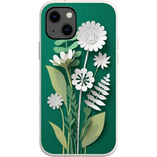 Stepping Green Phone Case Paper Cut Foral Bio Case