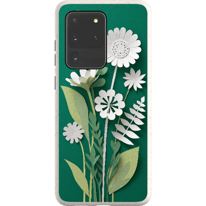 Stepping Green Phone Case Paper Cut Foral Bio Case