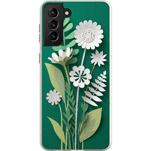 Stepping Green Phone Case Paper Cut Foral Bio Case