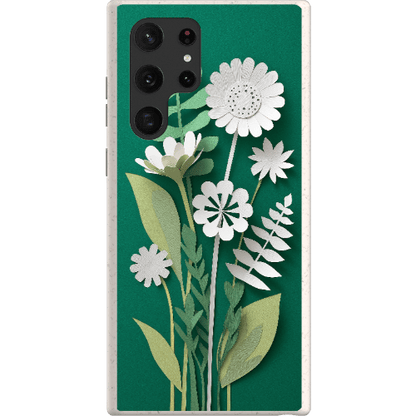 Stepping Green Phone Case Paper Cut Foral Bio Case