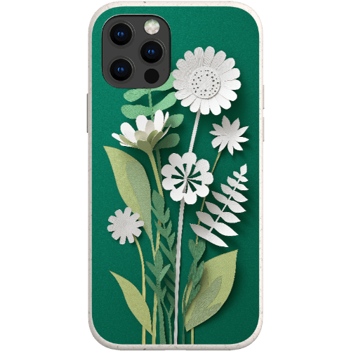 Stepping Green Phone Case Paper Cut Foral Bio Case