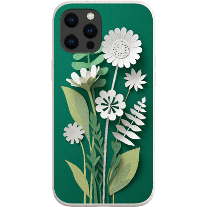 Stepping Green Phone Case Paper Cut Foral Bio Case