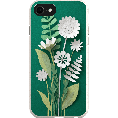 Stepping Green Phone Case Paper Cut Foral Bio Case