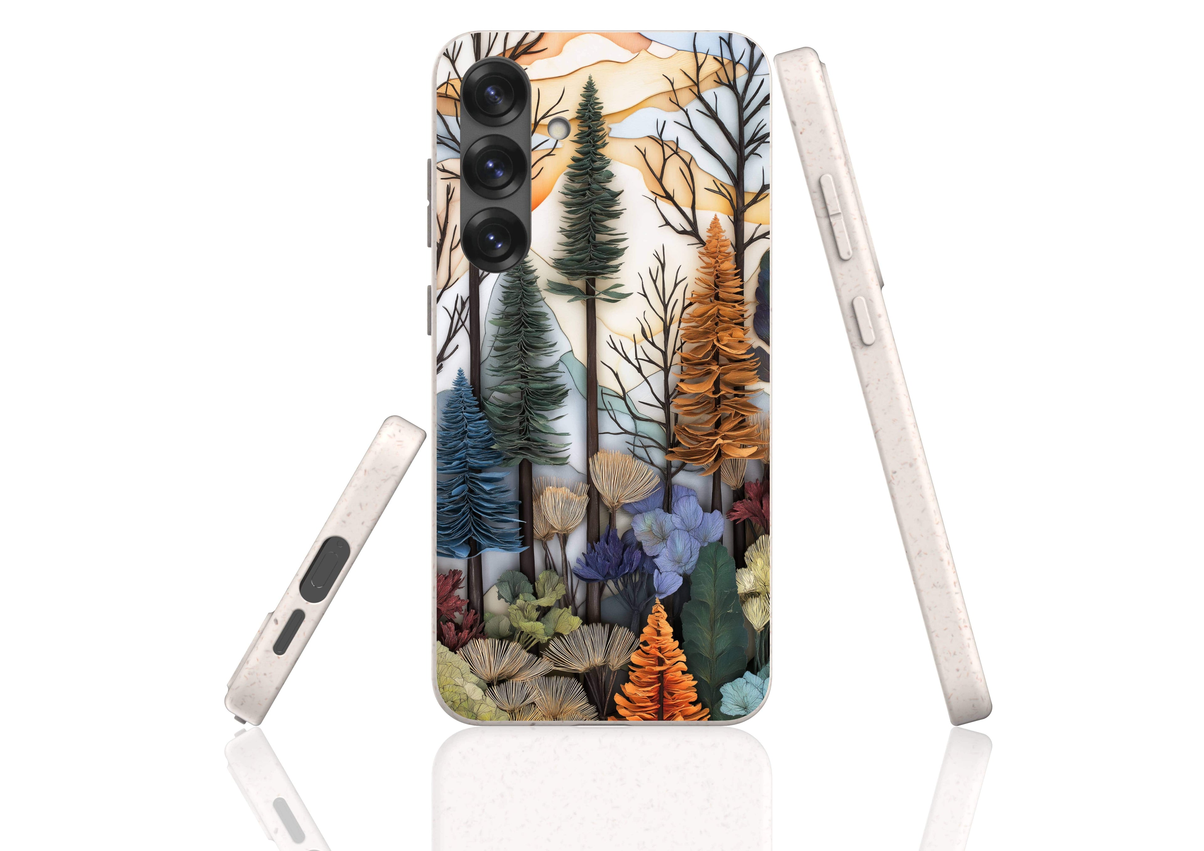 Stepping Green Phone Case Paper Forest Life Bio Case