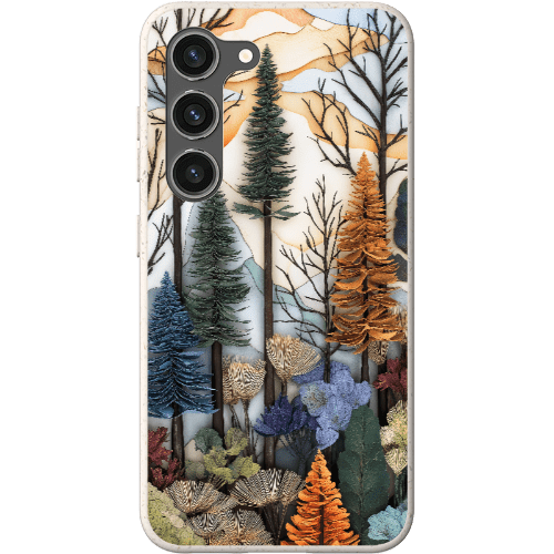 Stepping Green Phone Case Paper Forest Life Bio Case