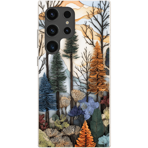 Stepping Green Phone Case Paper Forest Life Bio Case