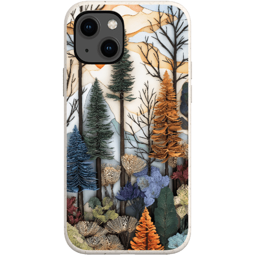 Stepping Green Phone Case Paper Forest Life Bio Case
