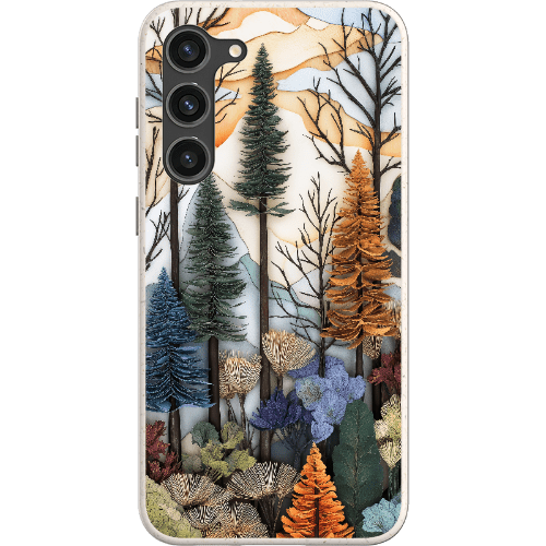 Stepping Green Phone Case Paper Forest Life Bio Case