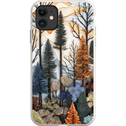 Stepping Green Phone Case Paper Forest Life Bio Case