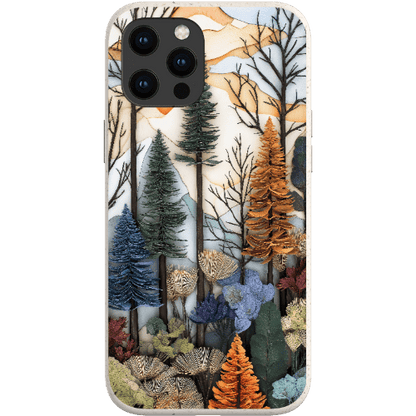 Stepping Green Phone Case Paper Forest Life Bio Case