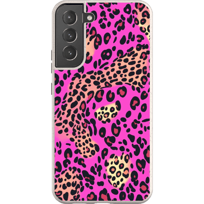 Stepping Green Phone Case Pink Cheetah and Leopard Bio Case