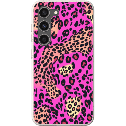 Stepping Green Phone Case Pink Cheetah and Leopard Bio Case