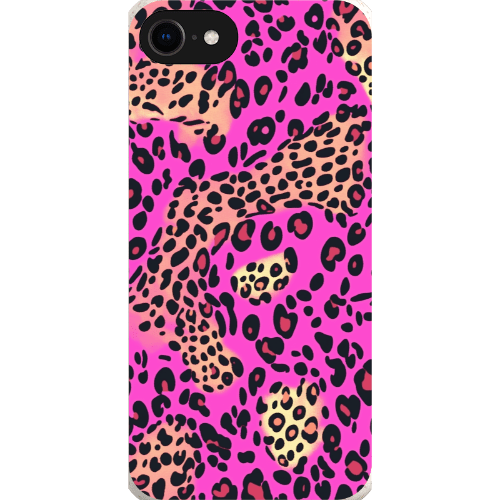 Stepping Green Phone Case Pink Cheetah and Leopard Bio Case